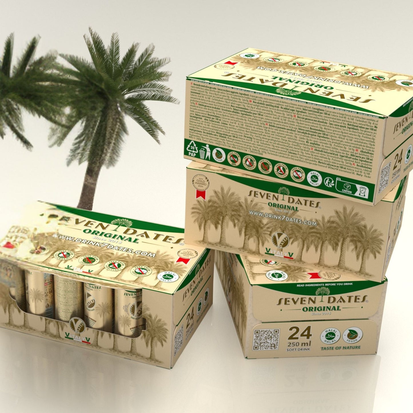 7 datlit datlilimonaad 25 cl x 24 tk