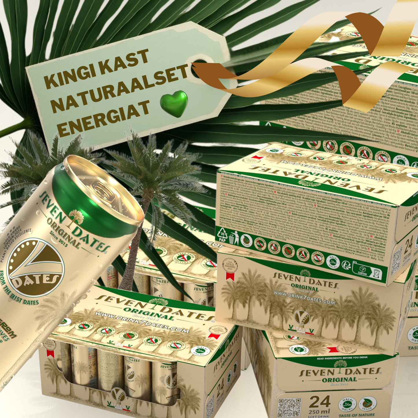 7 datlit datlilimonaad 25 cl x 24 tk