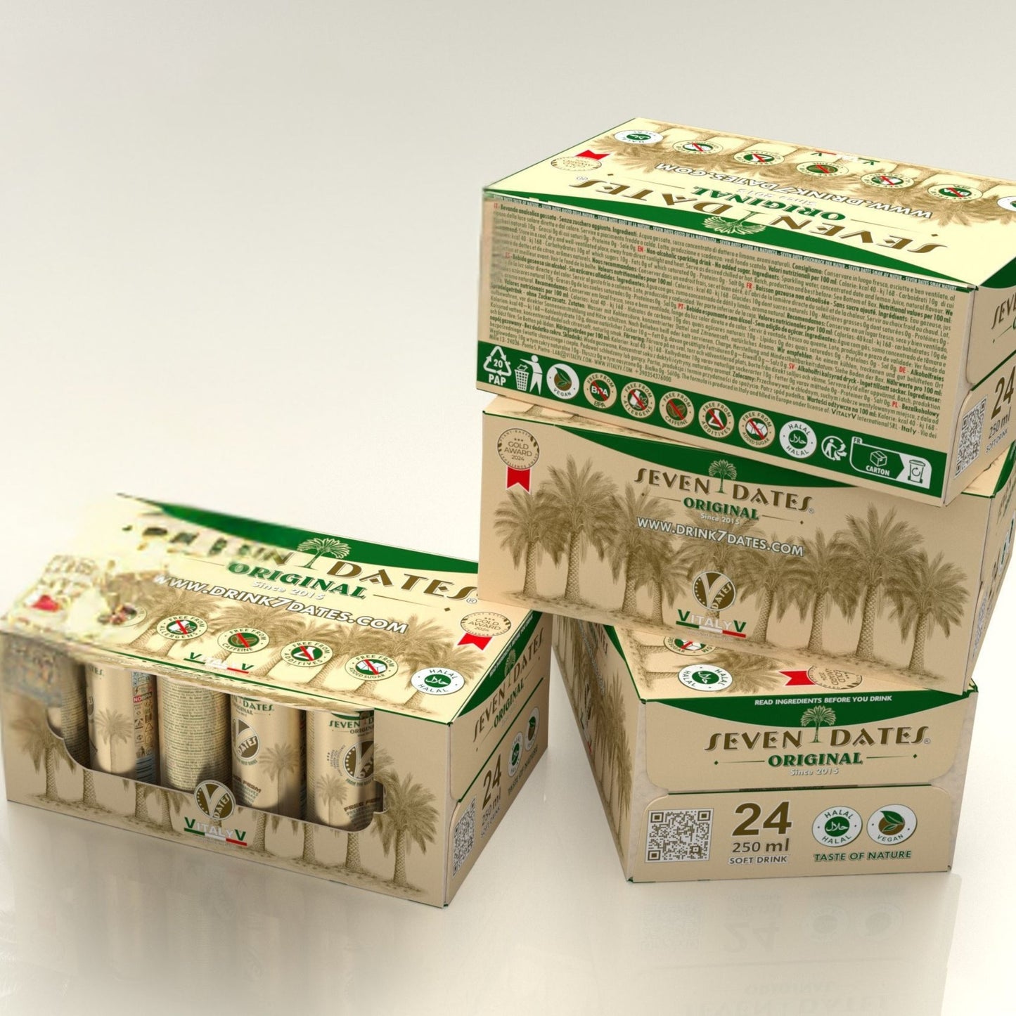 7 datlit datlilimonaad 25 cl x 24 tk