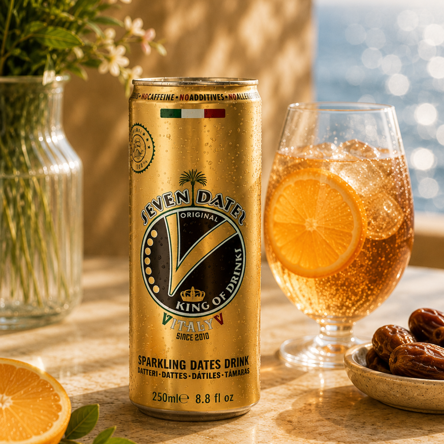 7 Dates datlilimonaad 25 cl x 14 tk